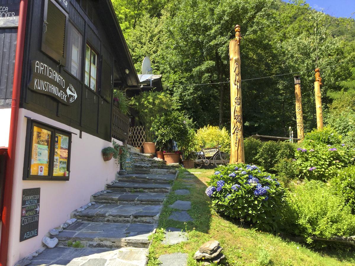 Baracca Backpacker Hostel Aurigeno Εξωτερικό φωτογραφία