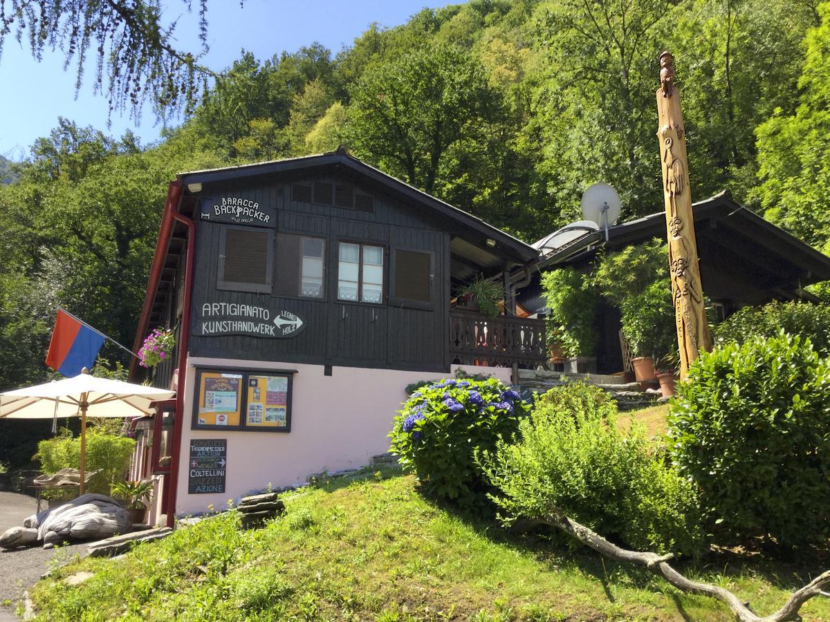 Baracca Backpacker Hostel Aurigeno Εξωτερικό φωτογραφία